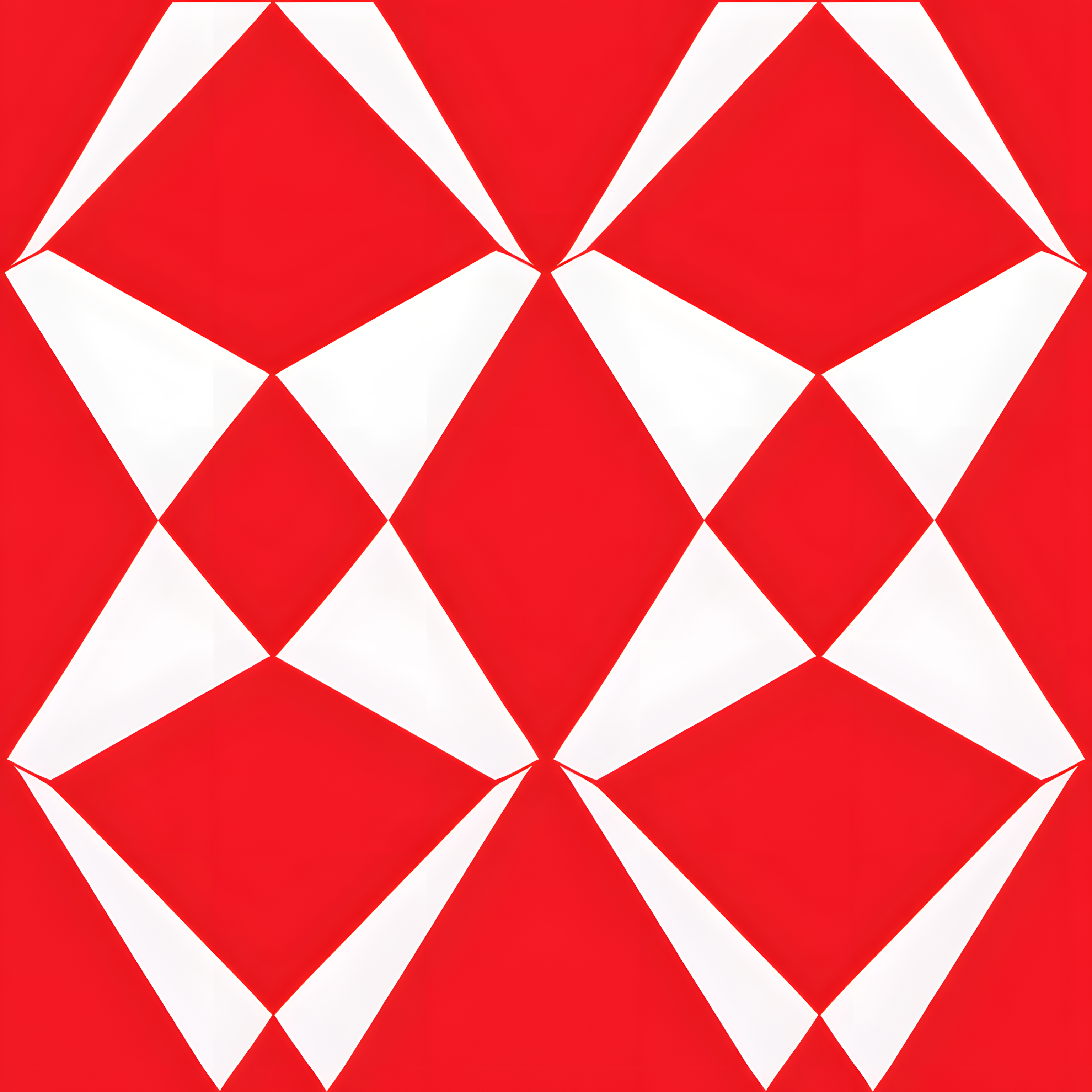 Red White Geometric Op-Art Seamless Pattern — High-Resolution Digital Download