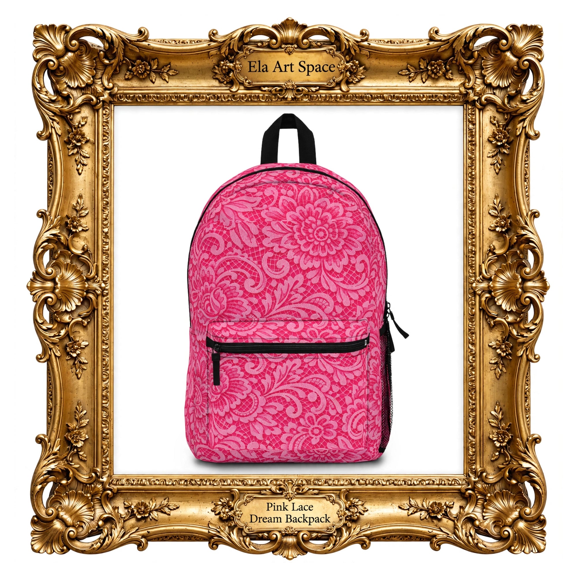 Pink Lace Dream Backpack