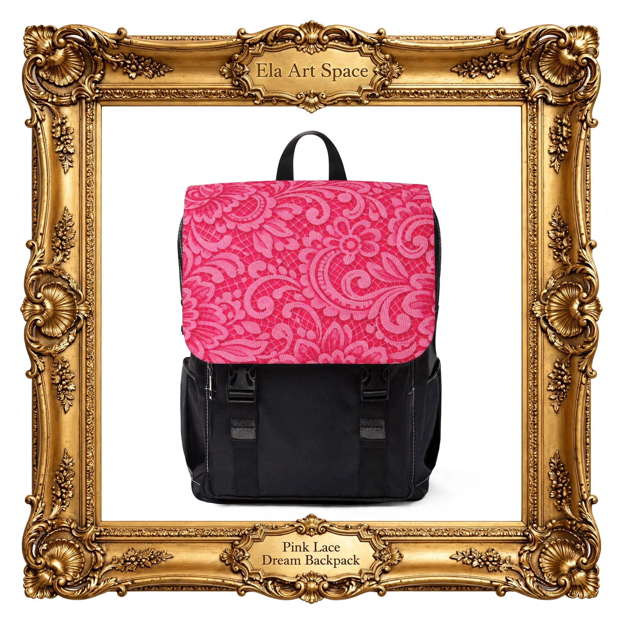 Pink Lace Dream Backpack