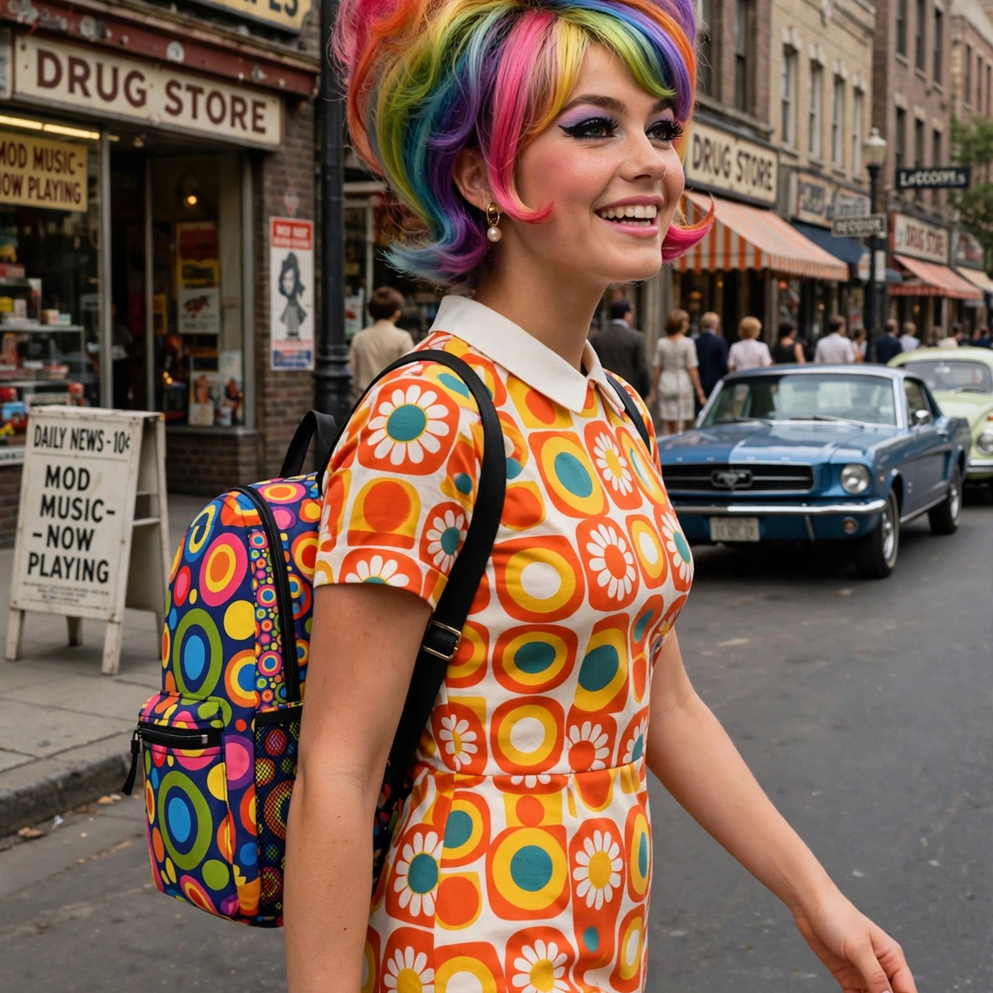 Pop Circles Backpack