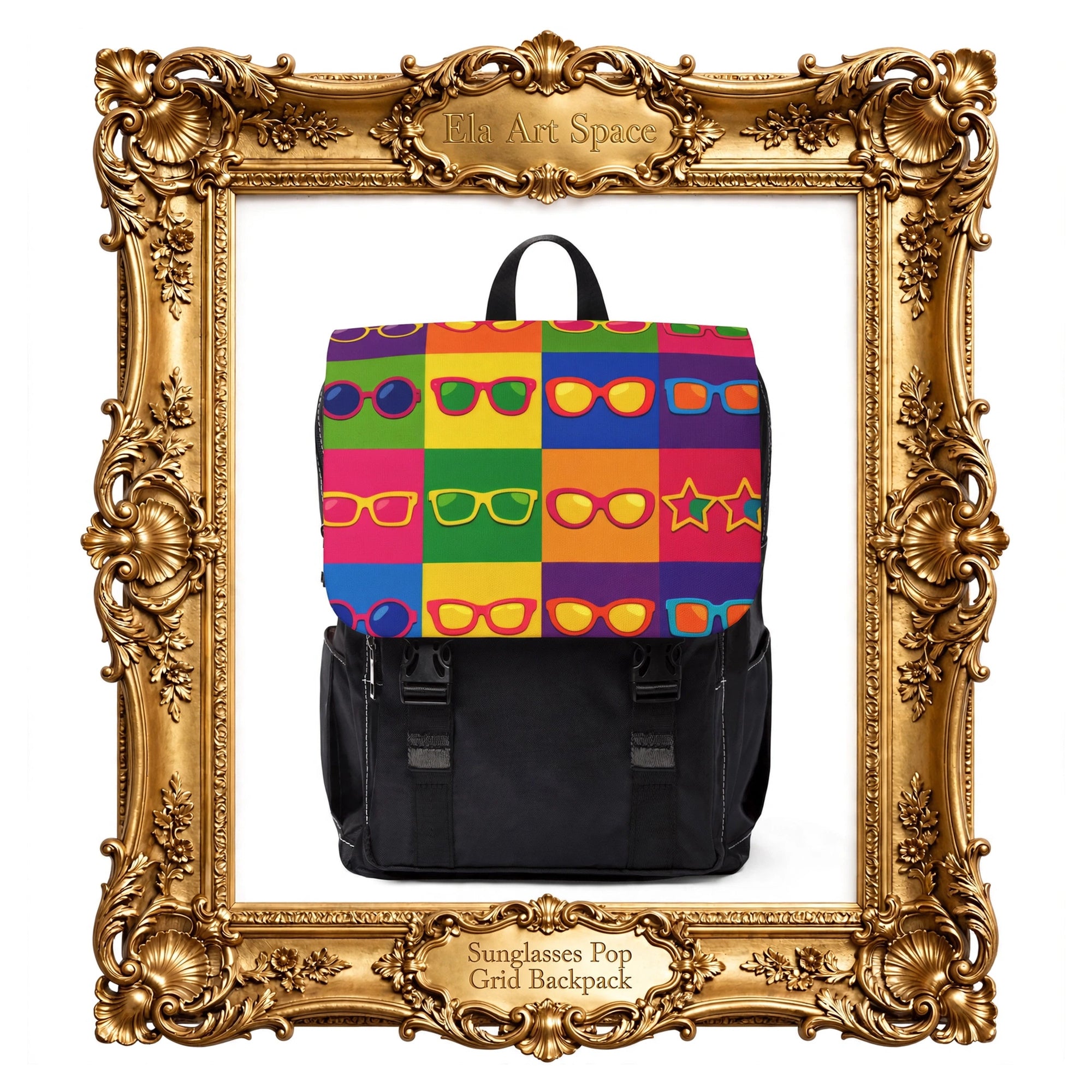 Sunglasses Pop Grid Backpack