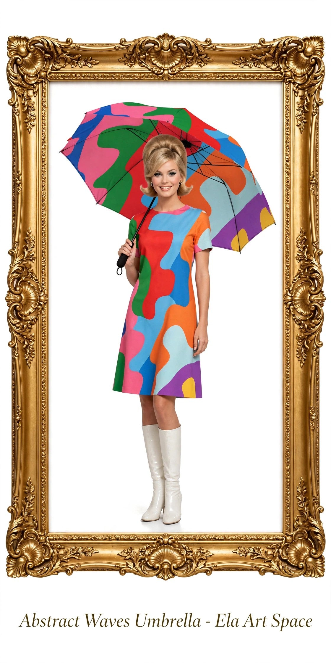 Abstract Waves Umbrella