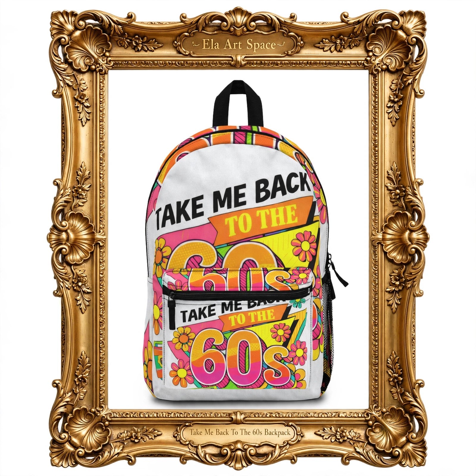 Take Me Back To The 60s Backpack
