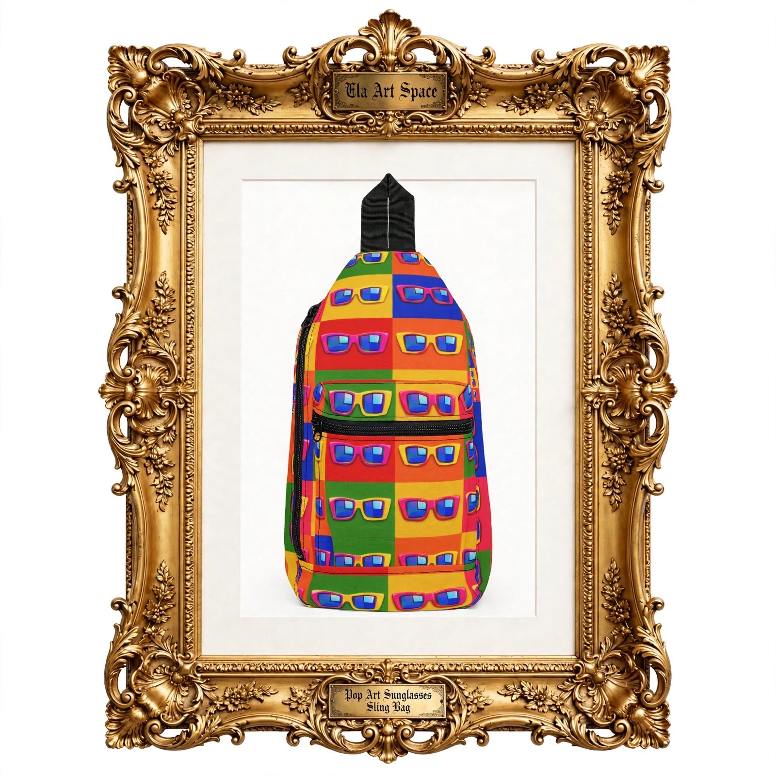 Pop Art Sunglasses Sling Bag
