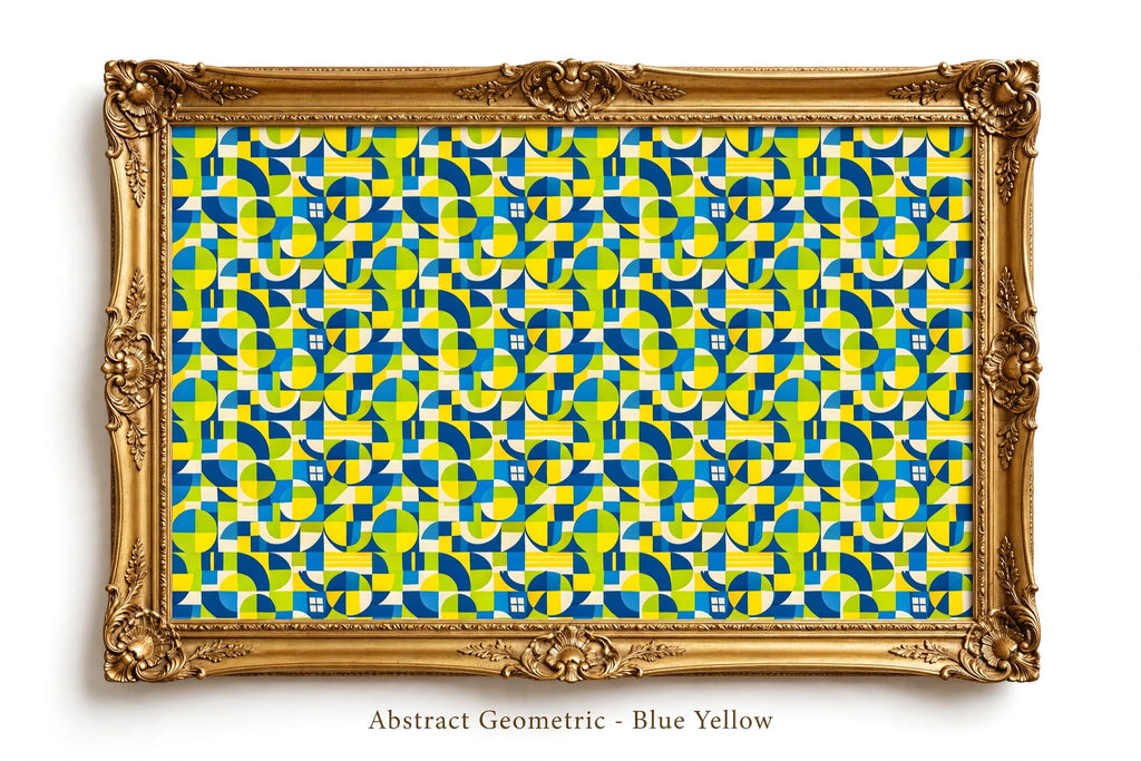 Geometric Mosaic Fabric