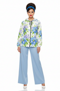 Blue Garden Windbreaker modelka 1