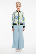 Blue Lavender Bomber modelka 1