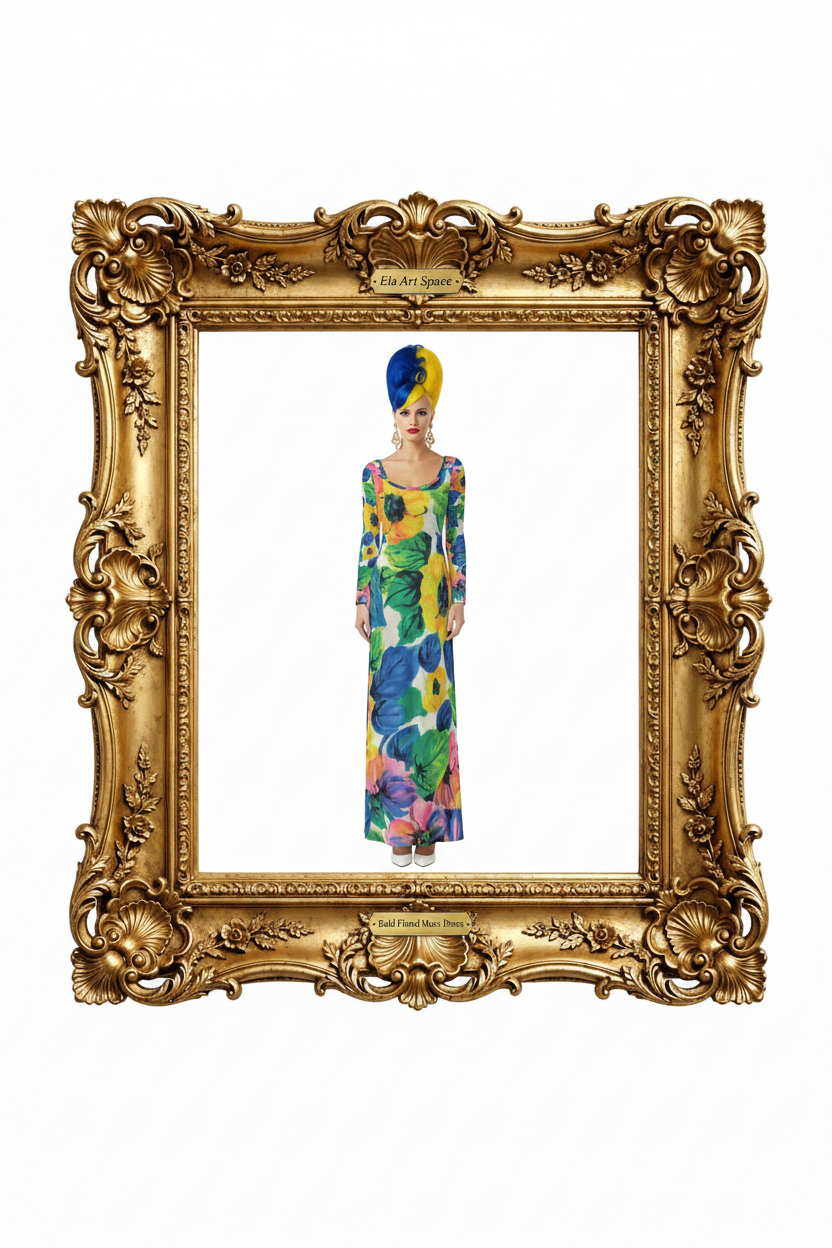 Bold Floral Frame
