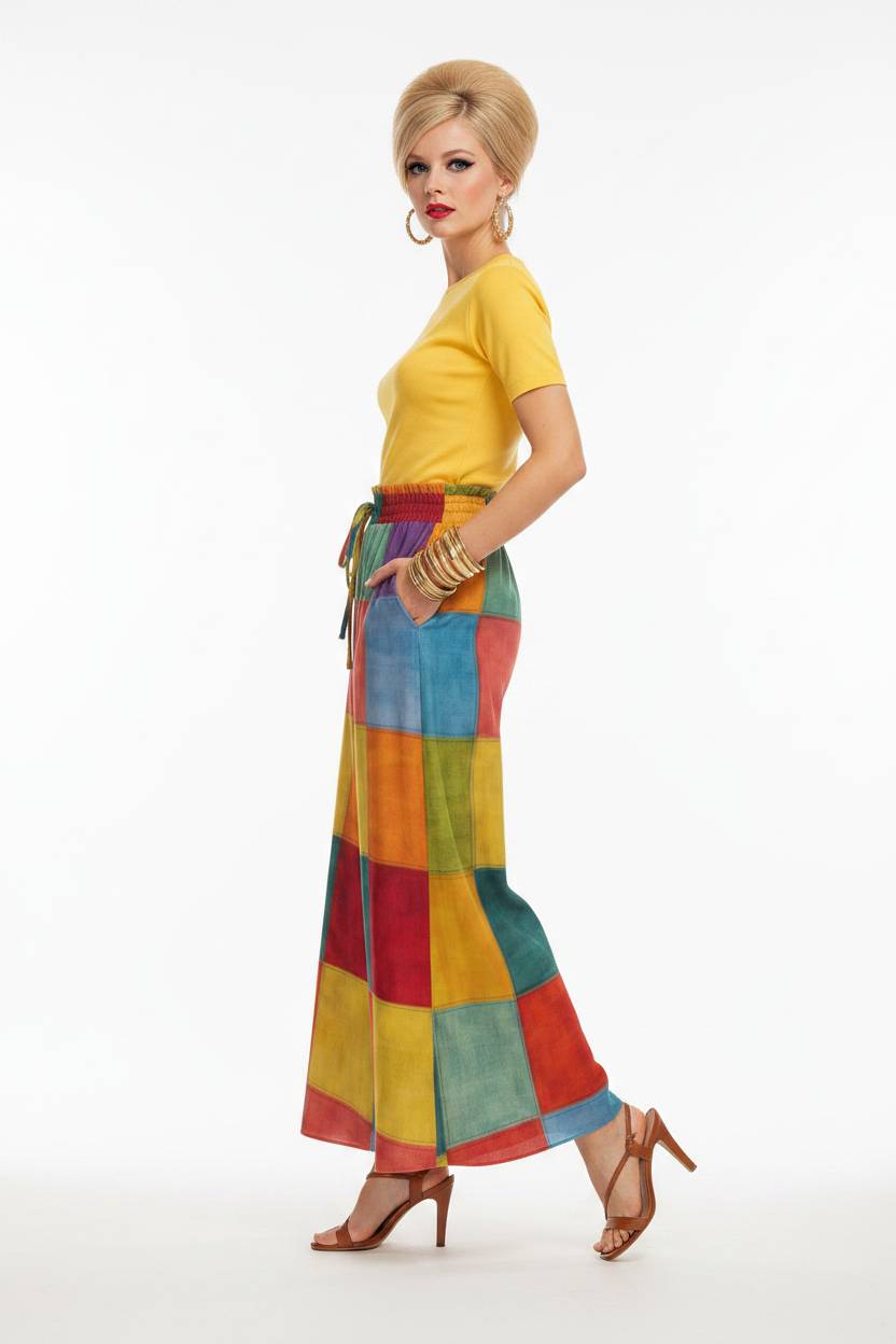 Colorblock Palazzo — Side