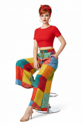 Colorblock Palazzo — Sitting