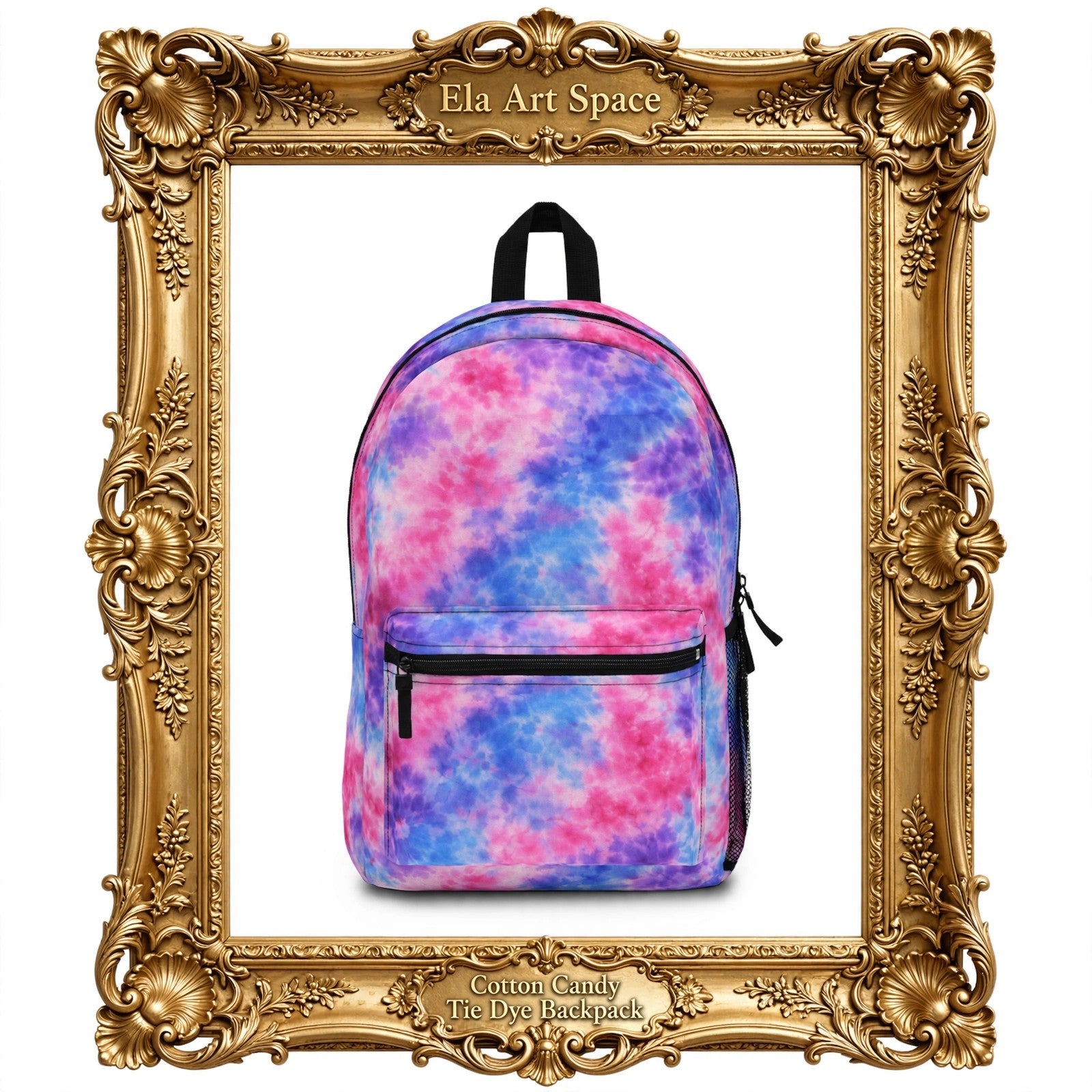 Cotton Candy Tie Dye Backpack