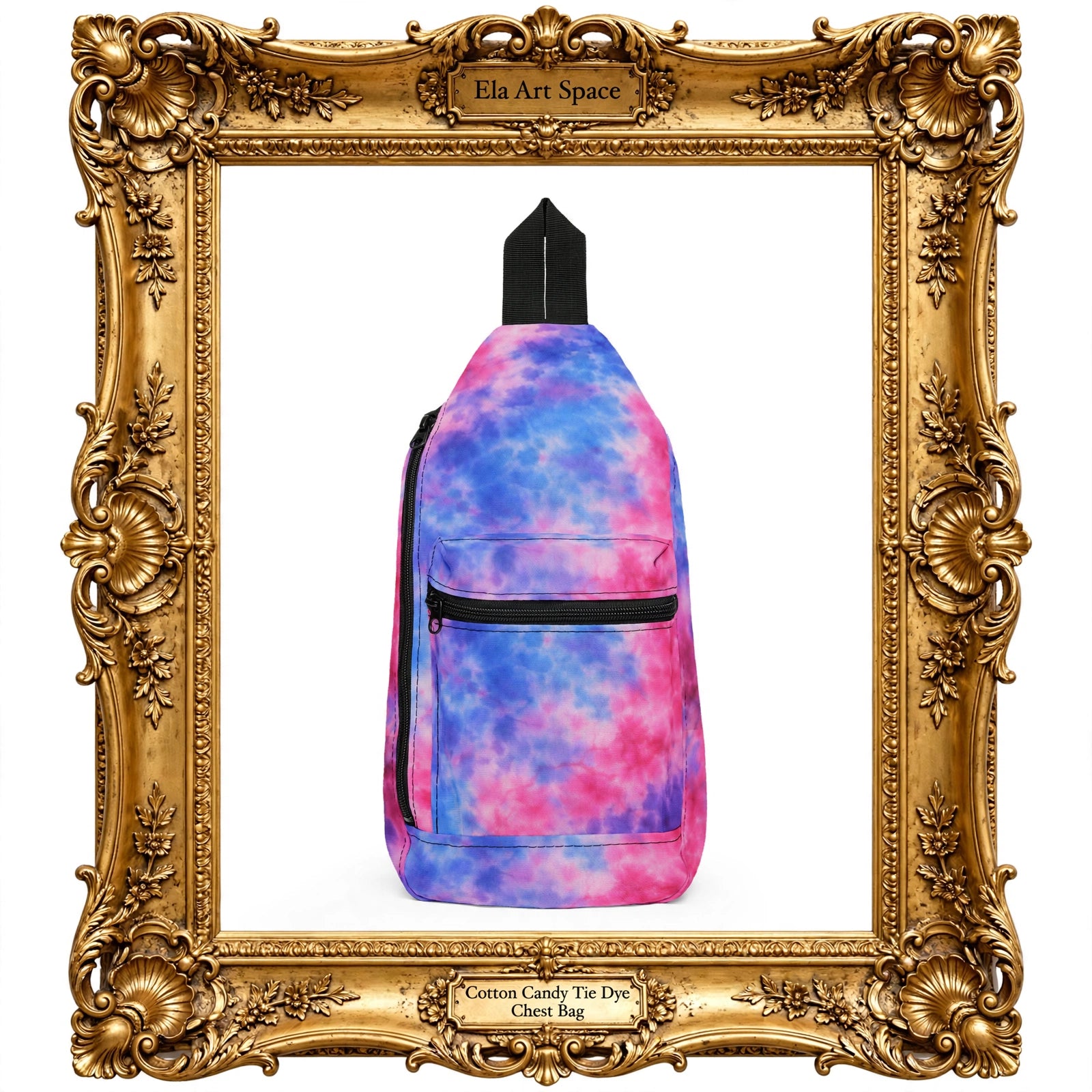 Tie-Dye Cloud Sling Bag