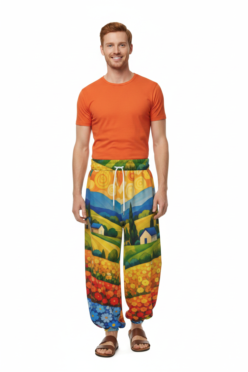 Flower Field Lantern Pants