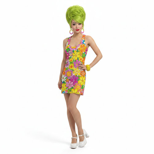 Flower Power Racerback Dress Modelka 3