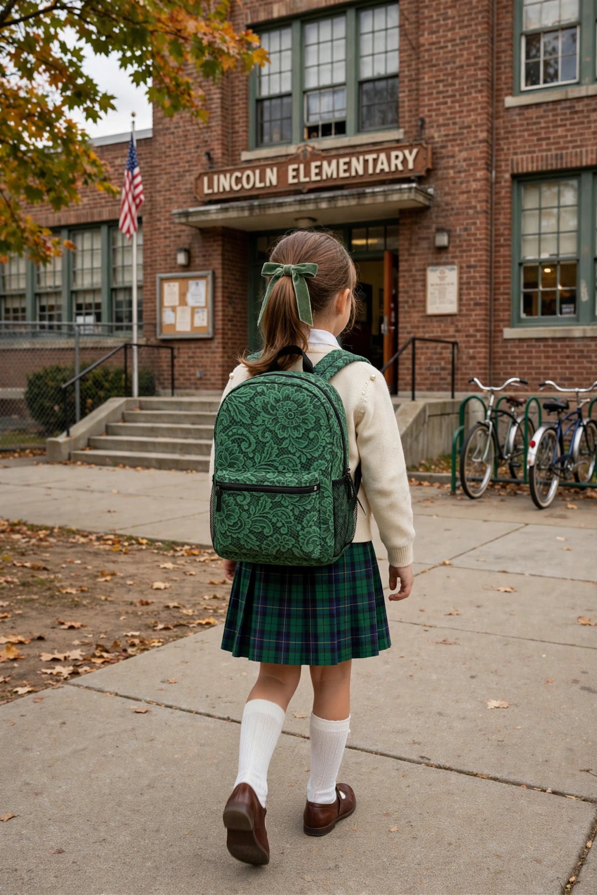 Emerald Lace Backpack