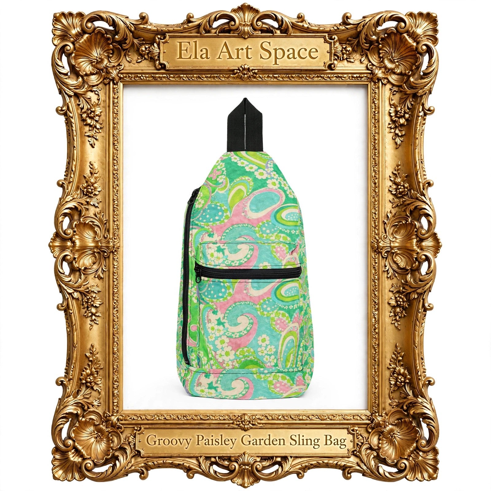 Paisley Sling Bag