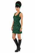 Green Lace Dress Model 3