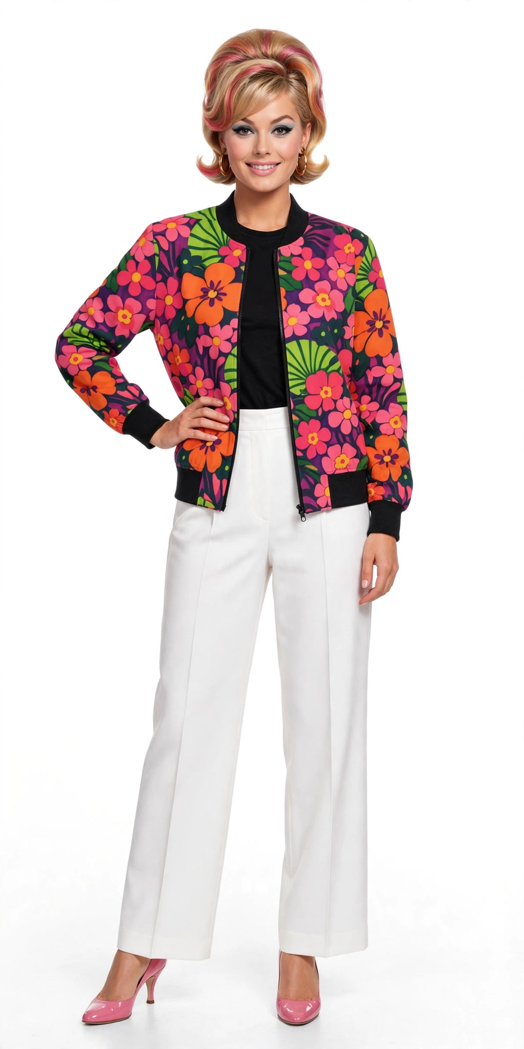 Tropical Floral Bomber