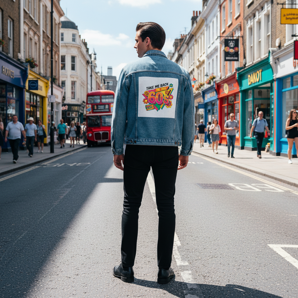 Lifestyle 1 — Carnaby Street, tył kurtki