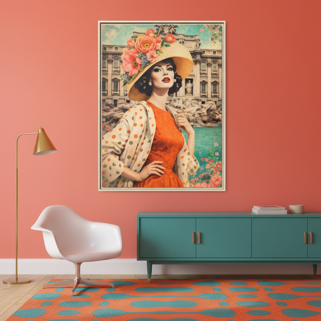 Lifestyle 1 — Coral pink 60s