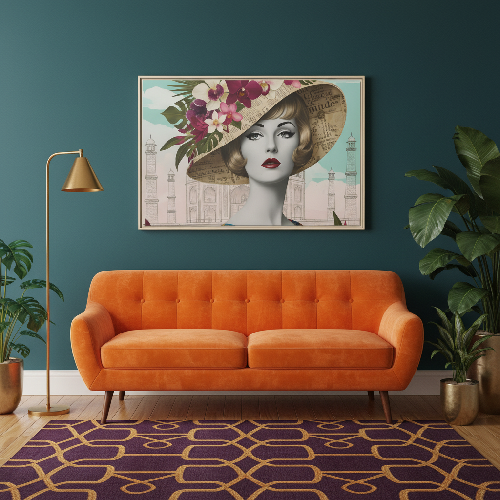 Lifestyle 1 — Teal & orange 60s