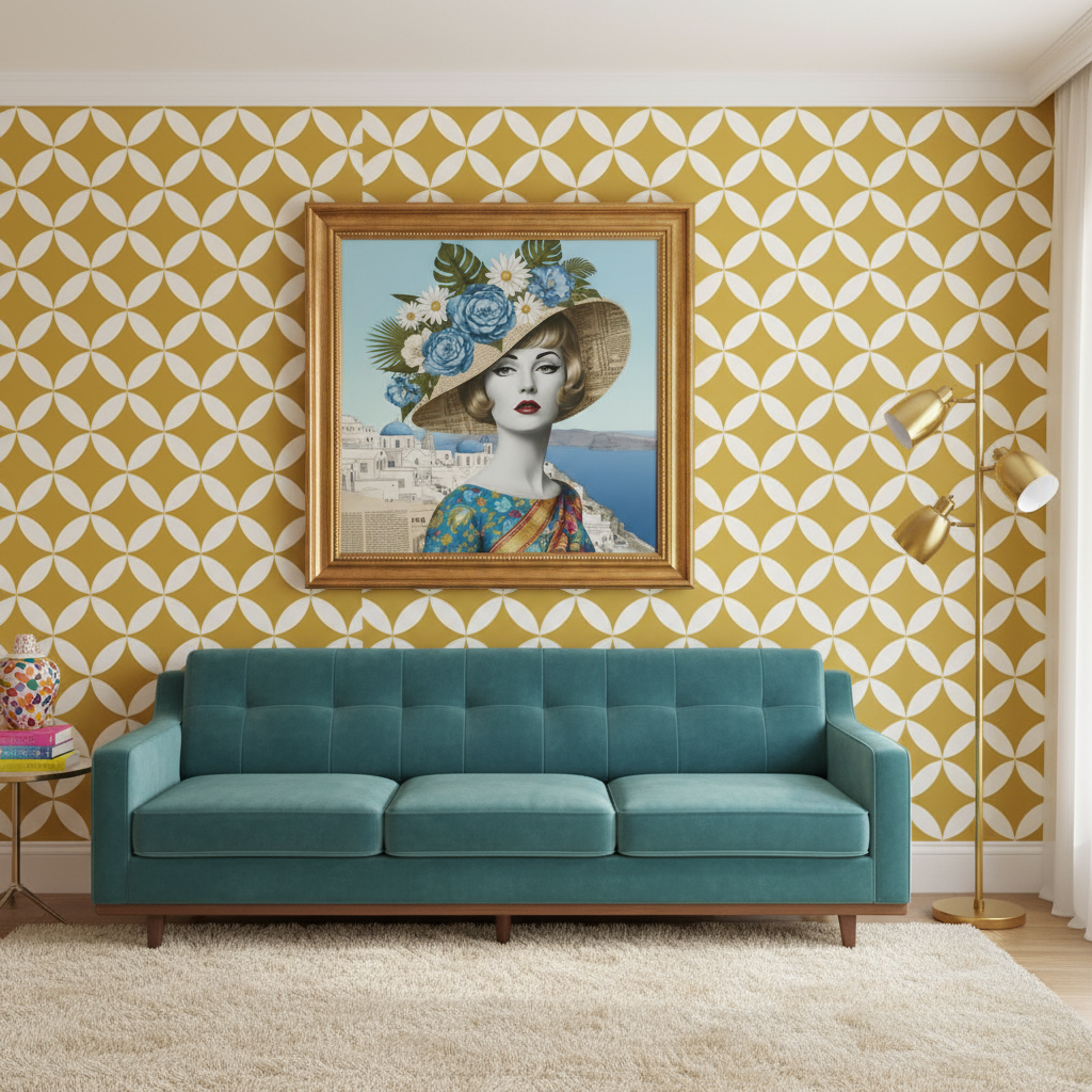 Lifestyle 2 — 60s geometric interior