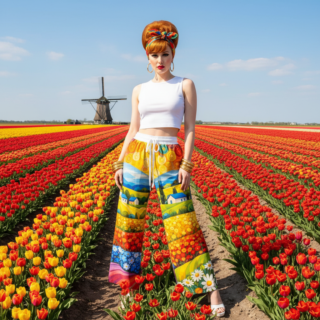 Lifestyle 2 — Dutch tulip field