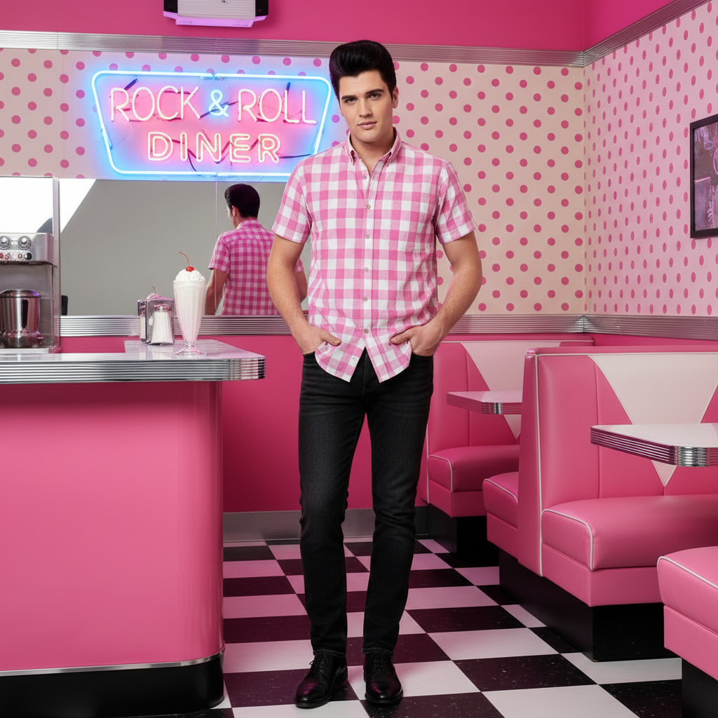 Lifestyle 2 — retro pink diner