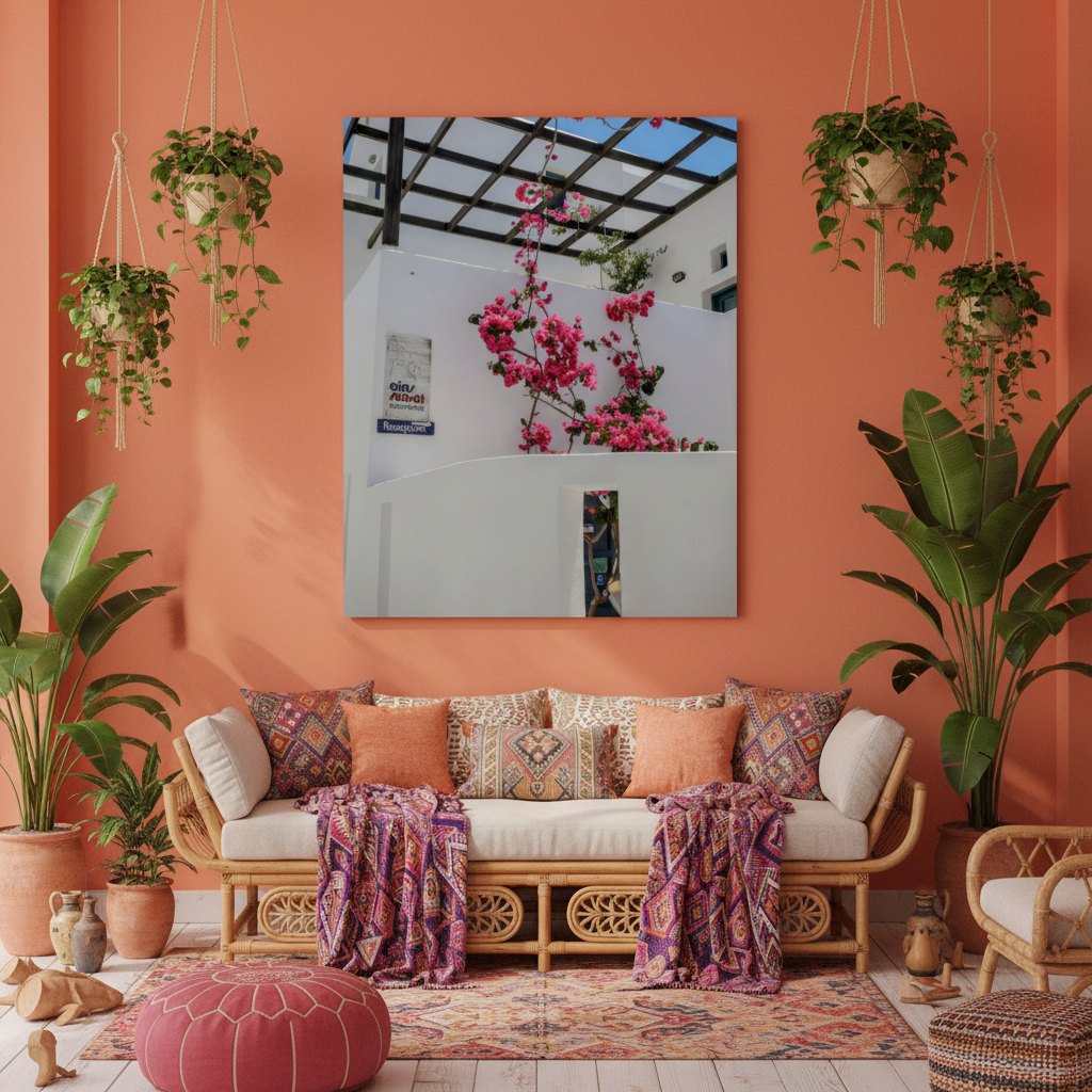 Lifestyle 2 — terracotta wall