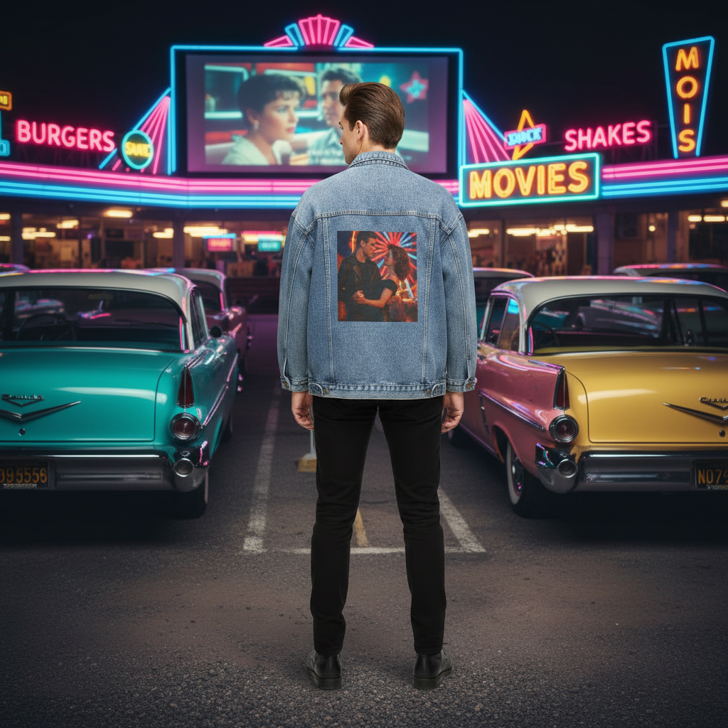 Lifestyle 2 — tył kurtki, drive-in cinema