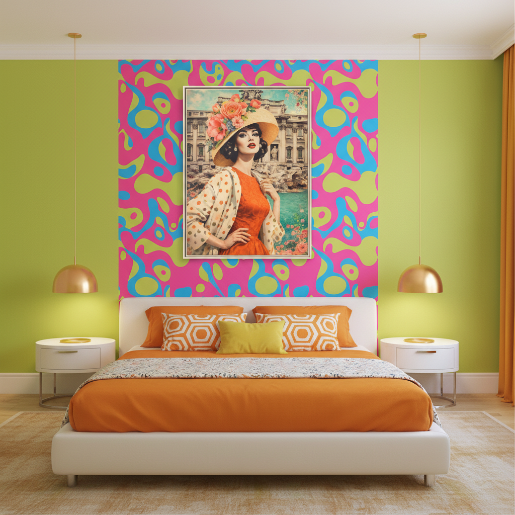 Lifestyle 3 — Lime green bedroom