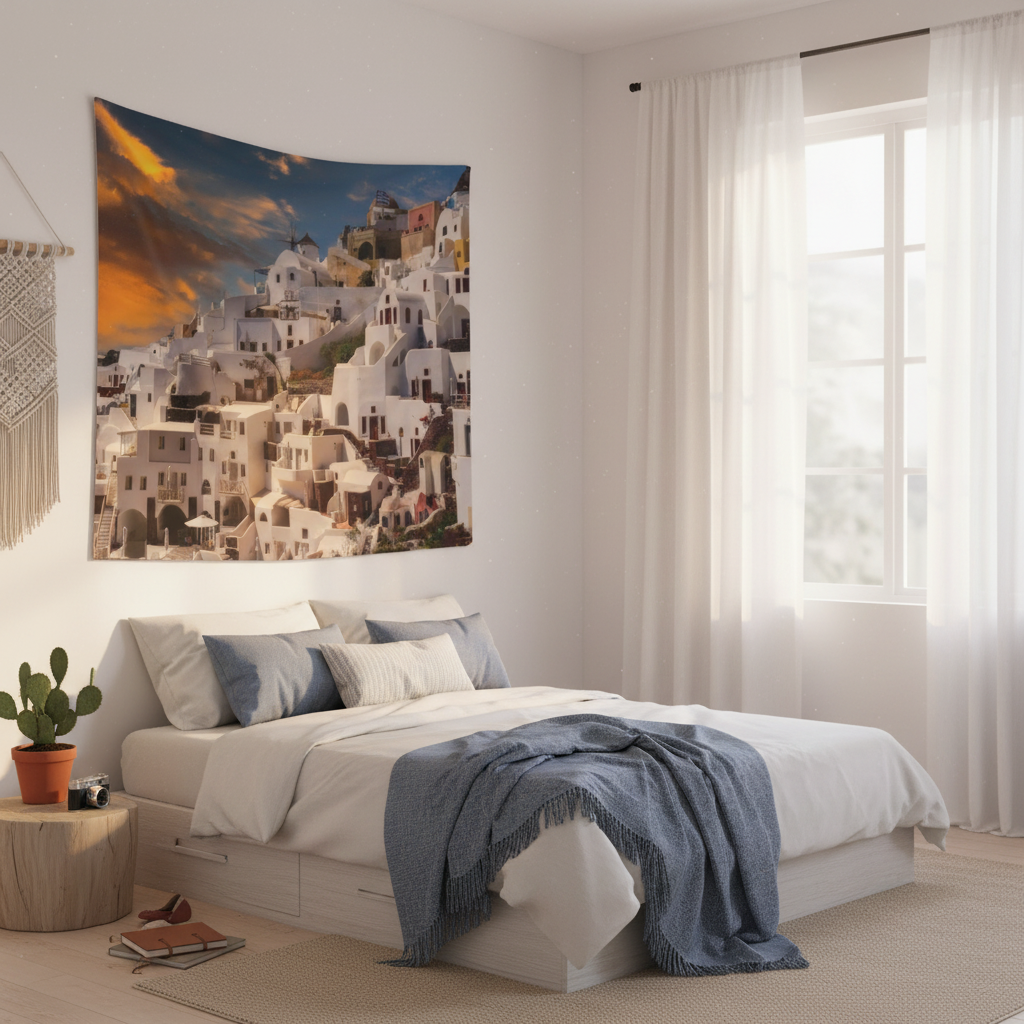 Lifestyle boho bedroom