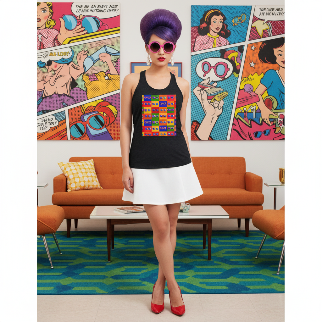 Lifestyle czarny - pop art gallery