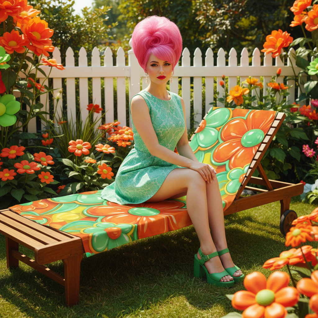 Lifestyle flower garden