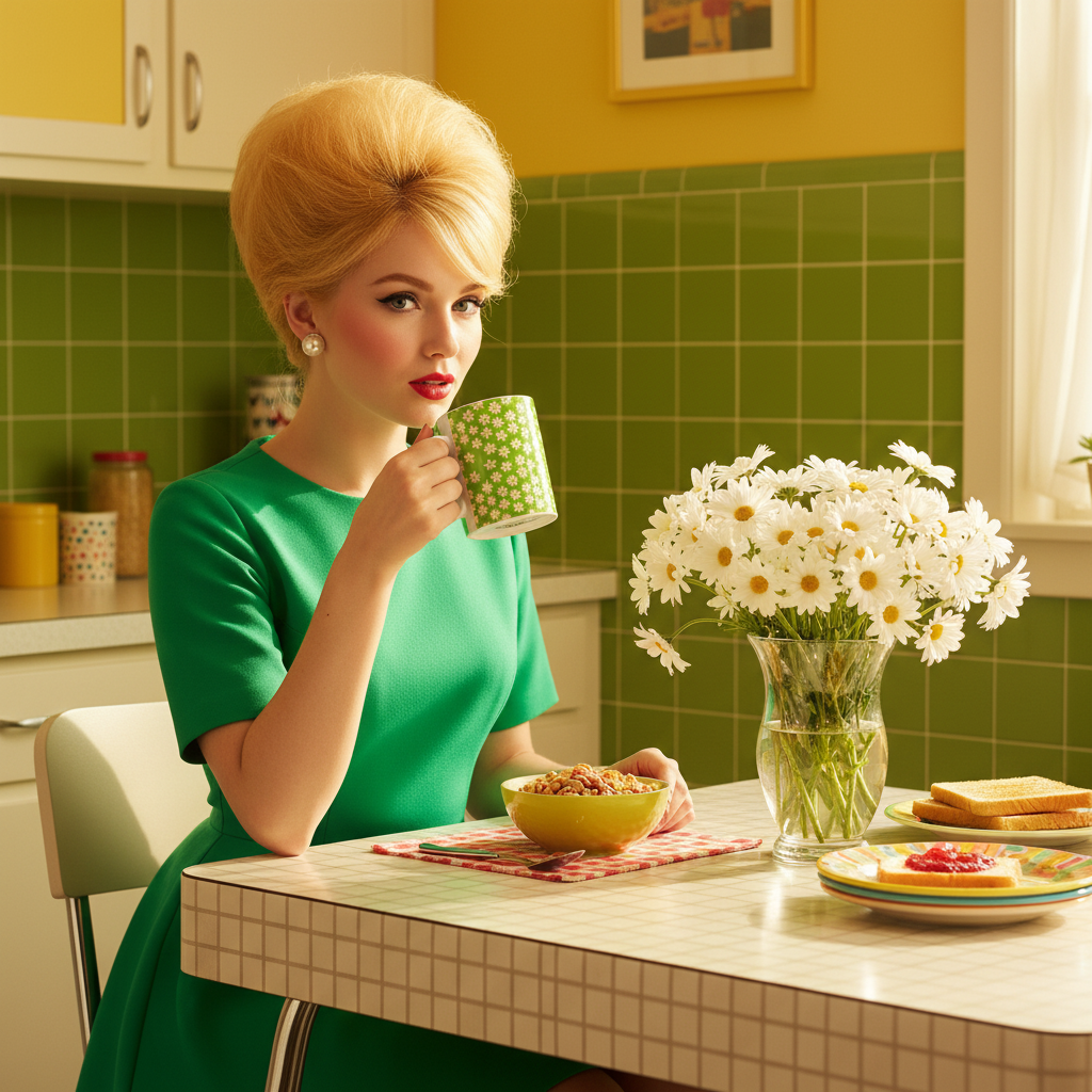 Lifestyle flower power kitchen