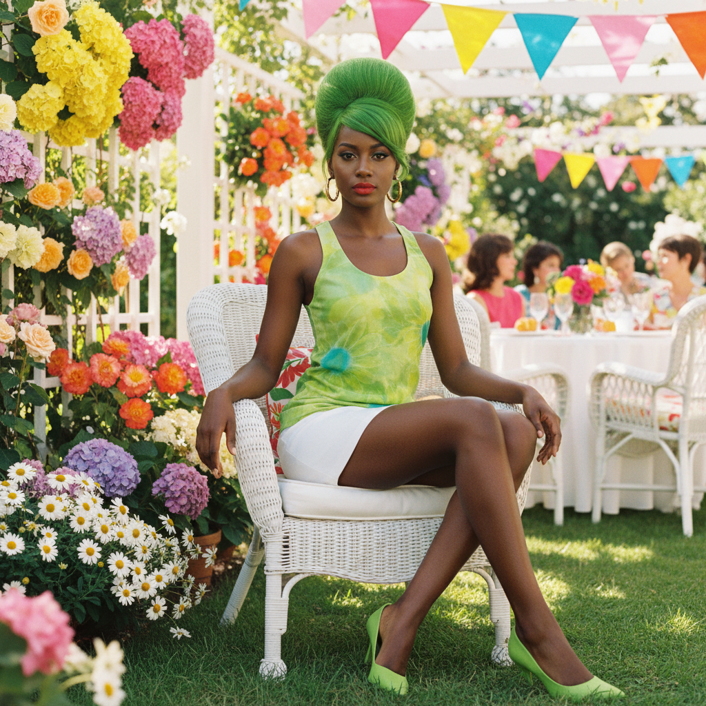 Lifestyle garden party