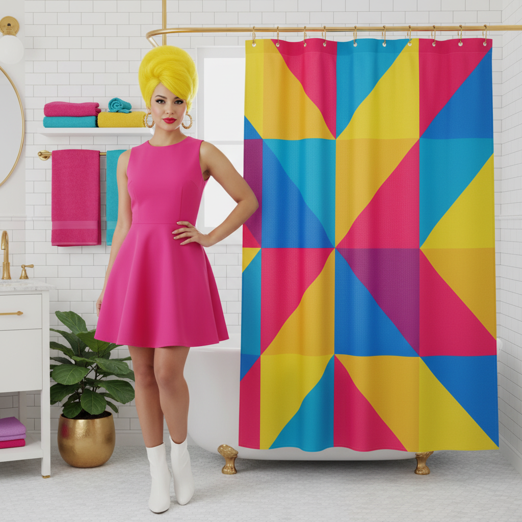 Lifestyle modelka w łazience