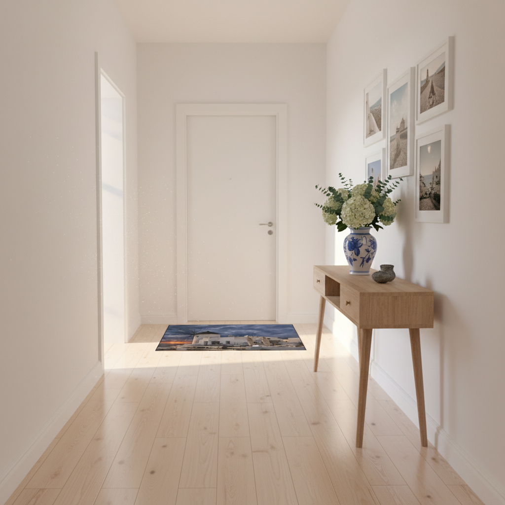 Lifestyle modern hallway