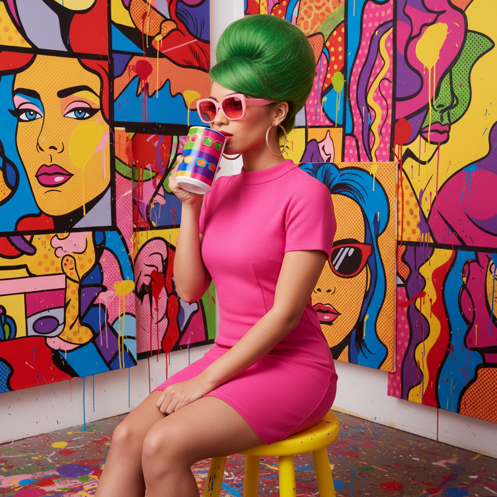 Lifestyle pop art studio