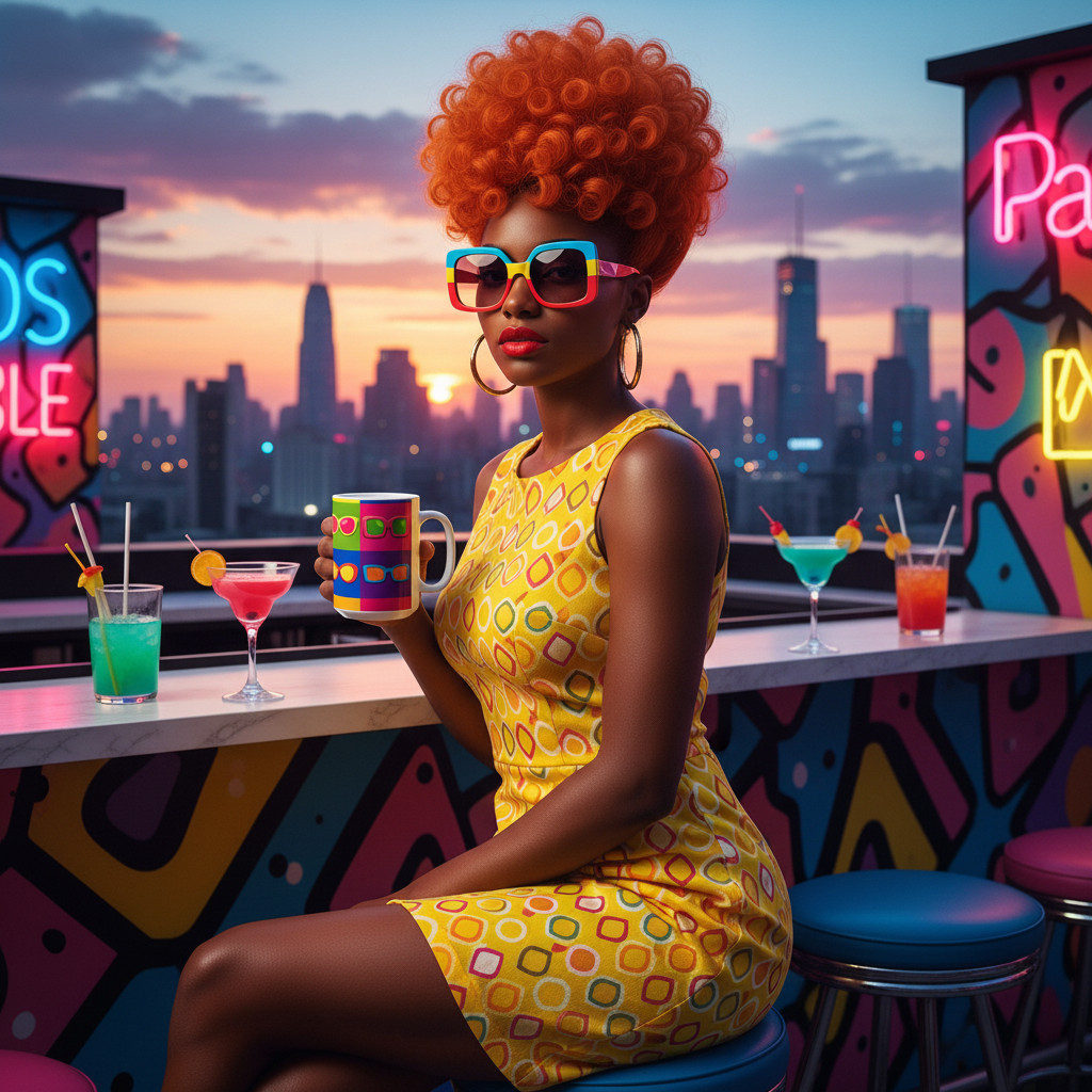 Lifestyle rooftop bar