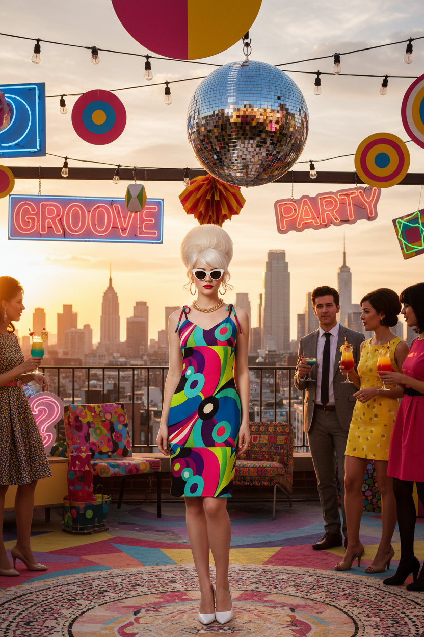 Lifestyle rooftop party