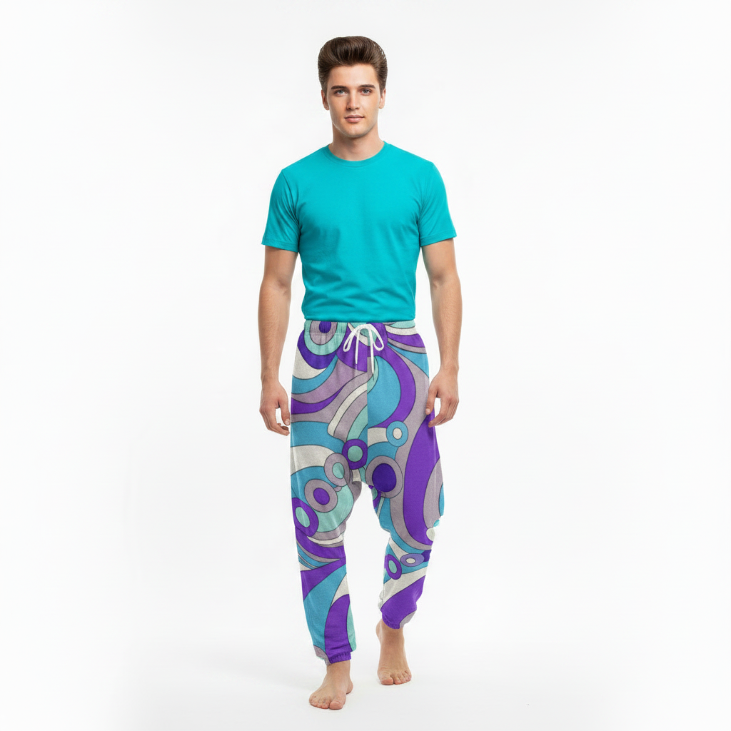 Model 1 - turquoise tee