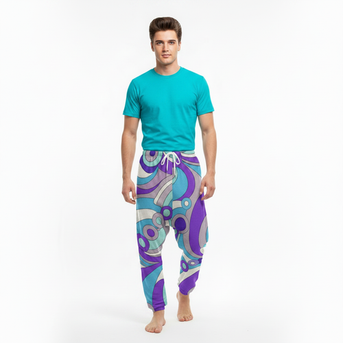 Model 1 - turquoise tee