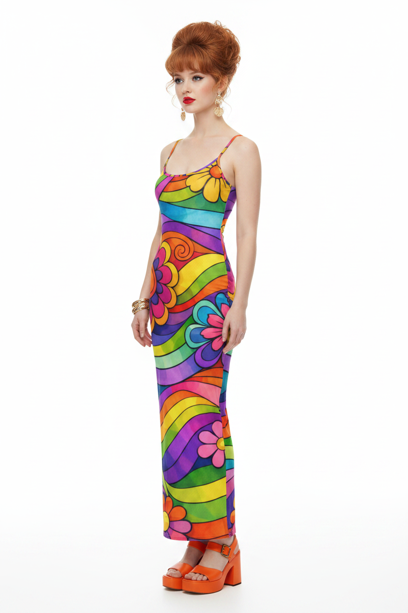 model 2 — miedziany bouffant
