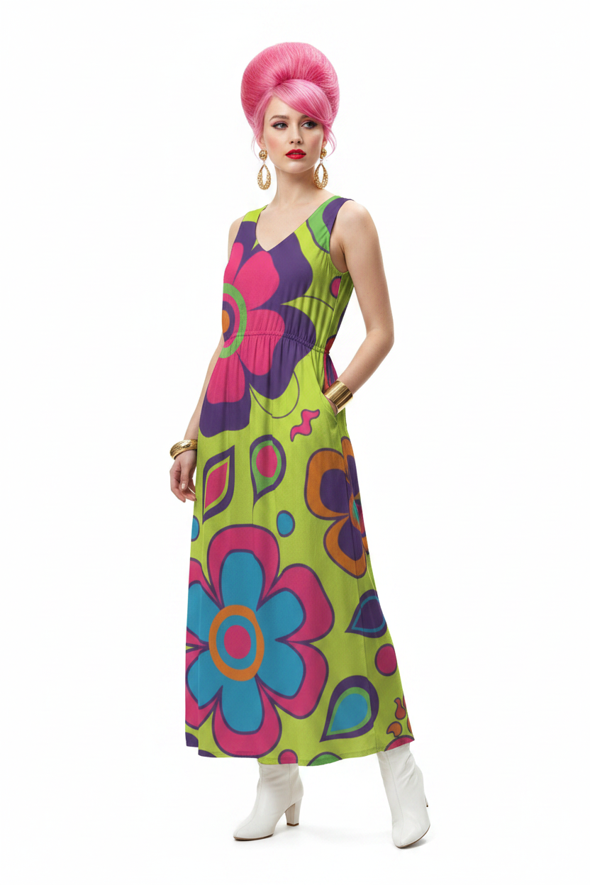 Flower Power Maxi Dress