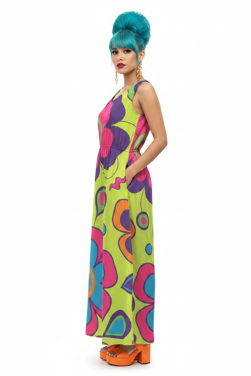 Flower Power Maxi Dress