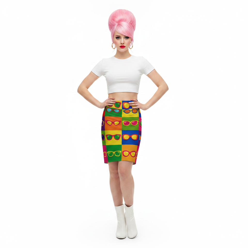 Modelka 1 - White pink beehive