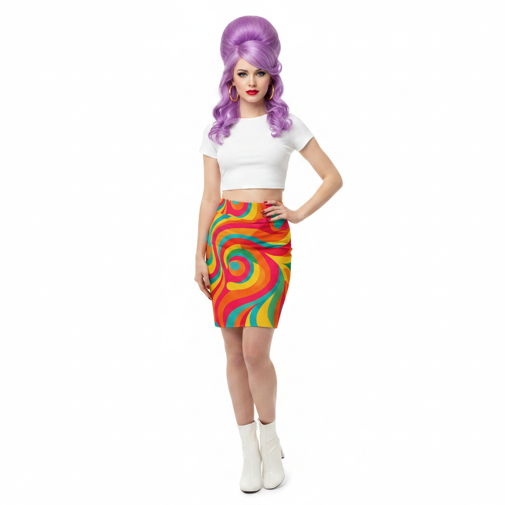 Modelka 1 - White purple beehive