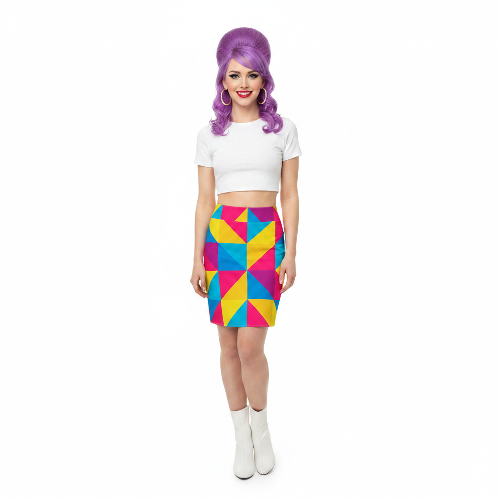 Modelka 1 - White purple beehive
