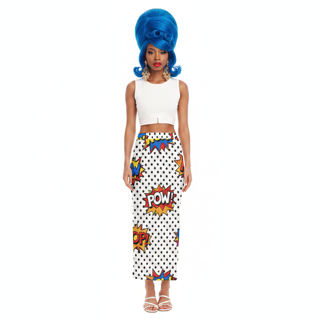 Modelka 2 - Black blue beehive